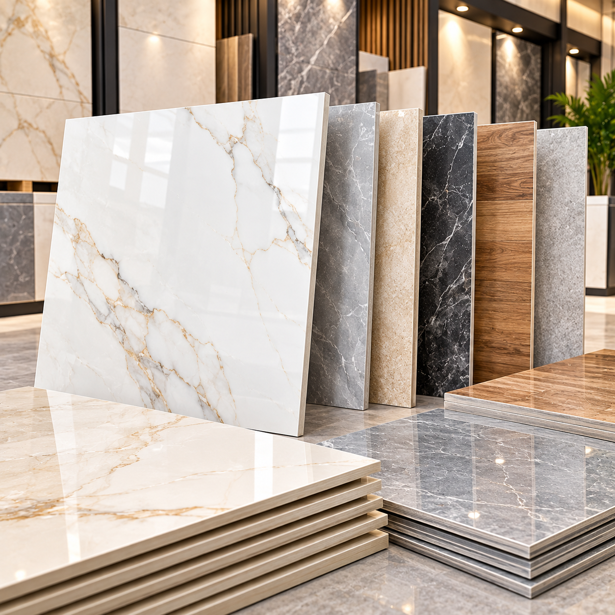 Luxurious Tile Showroom Display